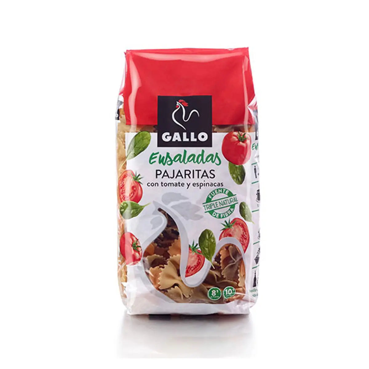 Pajaritas Con Vegetales 450gr - Cesarfer - vista lateral