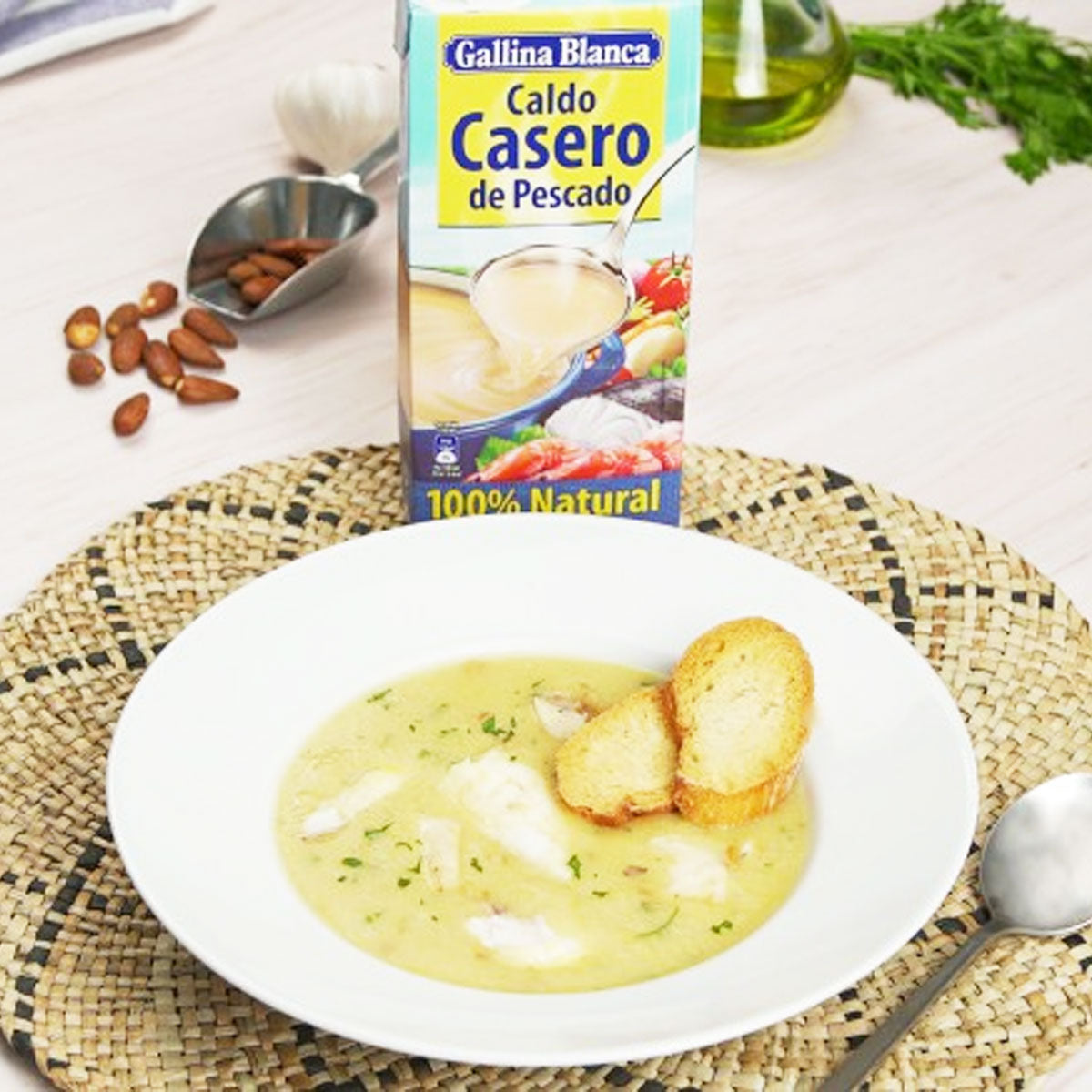 Caldo de Pescado 1Lt - Enlatados y Conservas La casa del bacalao