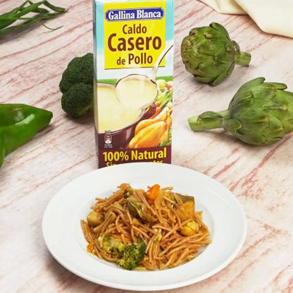Caldo de Pollo 1Lt - Cesarfer - empaque
