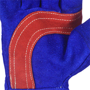 Guante Soldador Azul Dogotuls Refuerzo Palma Hilo Kevlar