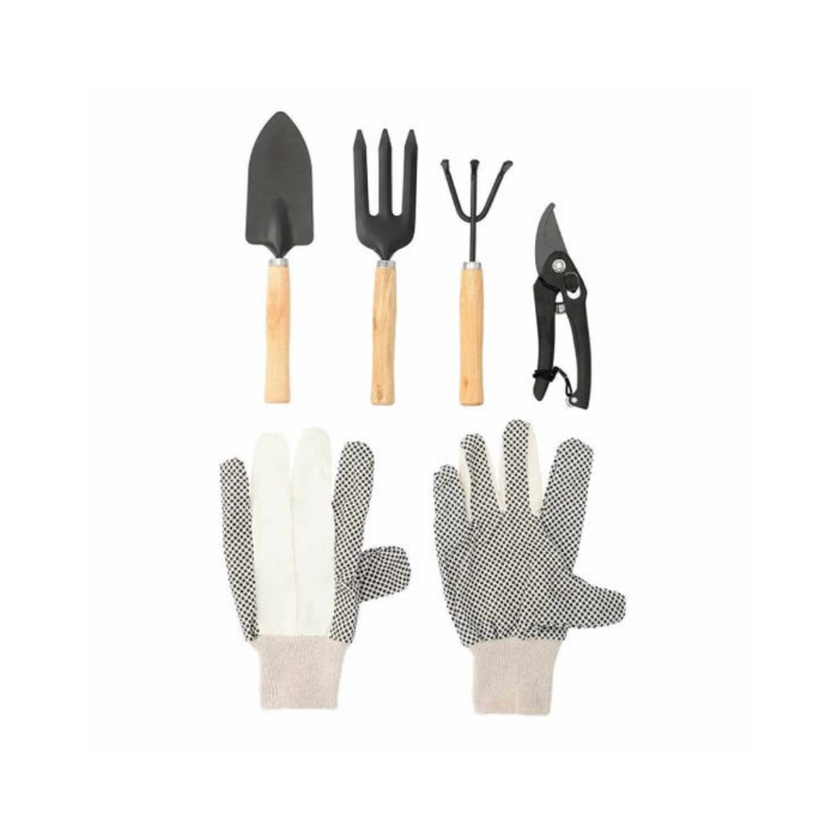 Set Herramientas Jardineria Promoopcion Pala Guantes Pinzas