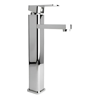Llave Monomando Hidroflud Bozen Lavabo Cromo Alto 30cm Baño