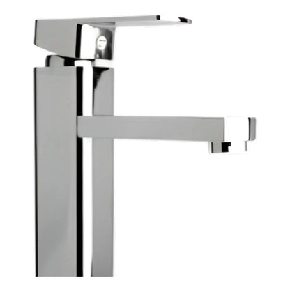 Llave Monomando Hidroflud Bozen Lavabo Cromo Alto 30cm Baño