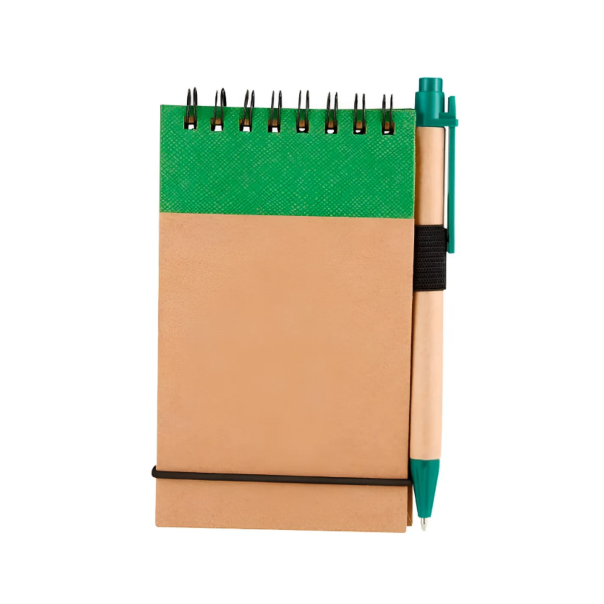 10 Libretas Bolsillo Chica Boligrafo Ecologica Pluma Colores