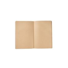 Libreta Papel Kraft 60h Beige Bloc Portatil Dibujo Marron