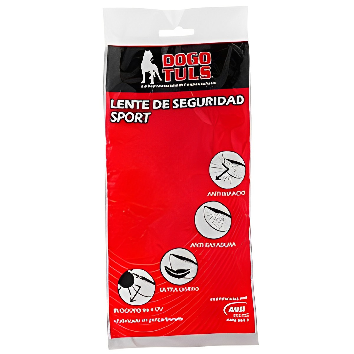 LENTE DE SEGURIDAD SPORT TRANSPARENTE DOGOTULS HM3050