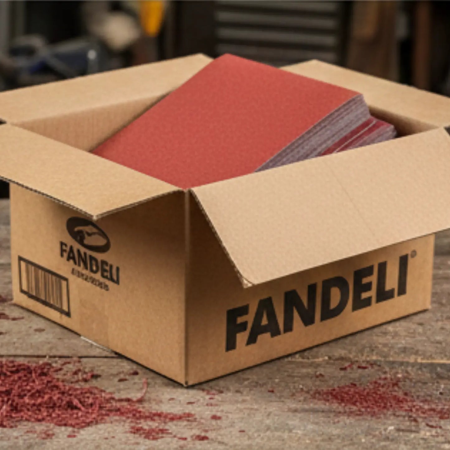 25 Pzs HOJA X-86 050  FANDELI 0.230m X 0.280m TELA - Fandeli - empaque