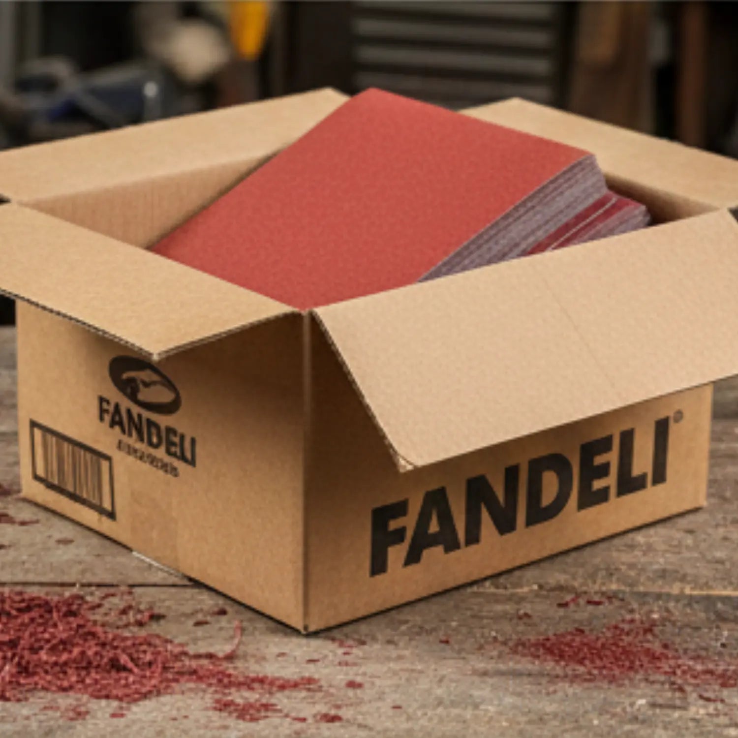 25 Pzs HOJA X-86 050  FANDELI 0.230m X 0.280m TELA - Fandeli - empaque