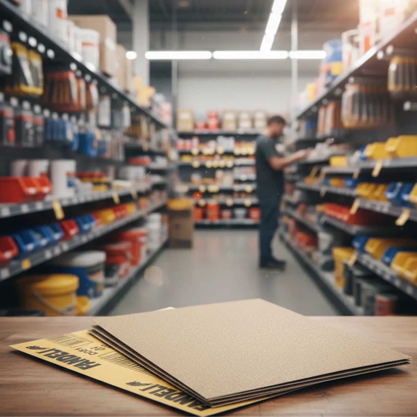 50 Hojas C081 220 0.230m X 0.280m PAPEL, LIJA MULTIPROPOSITO 11840 Fandeli - Fandeli