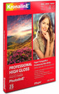 25 Hojas Papel Fotográfico Brillante Carta Kronaline Ph370 - Kronaline - contenido
