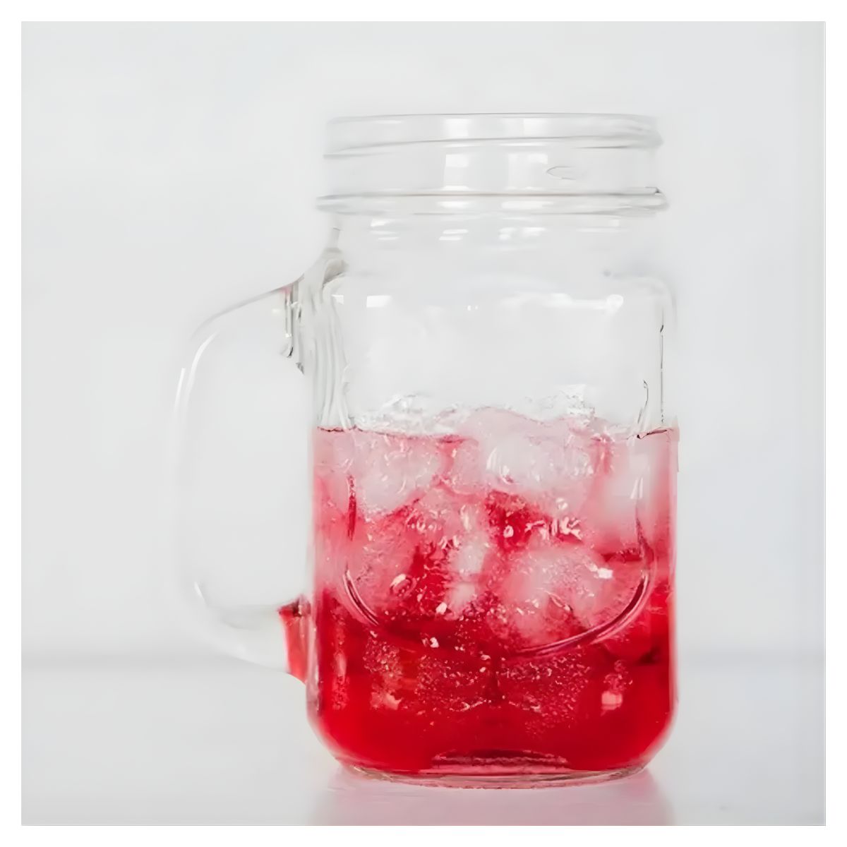 6 Tarros Mason Jar Ice Cold Drink Tapa Y Popote Asa Cobre