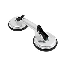VENTOSA DE ALUMINIO DOBLE PARA VIDRIO 100kg DOGOTULS IC2072 - Dogotuls - vista lateral