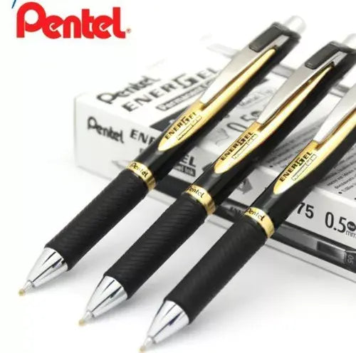 12 Bolígrafo Pentel Energel Antifraude Blp75 0.5mm Tinta Gel - Pentel
