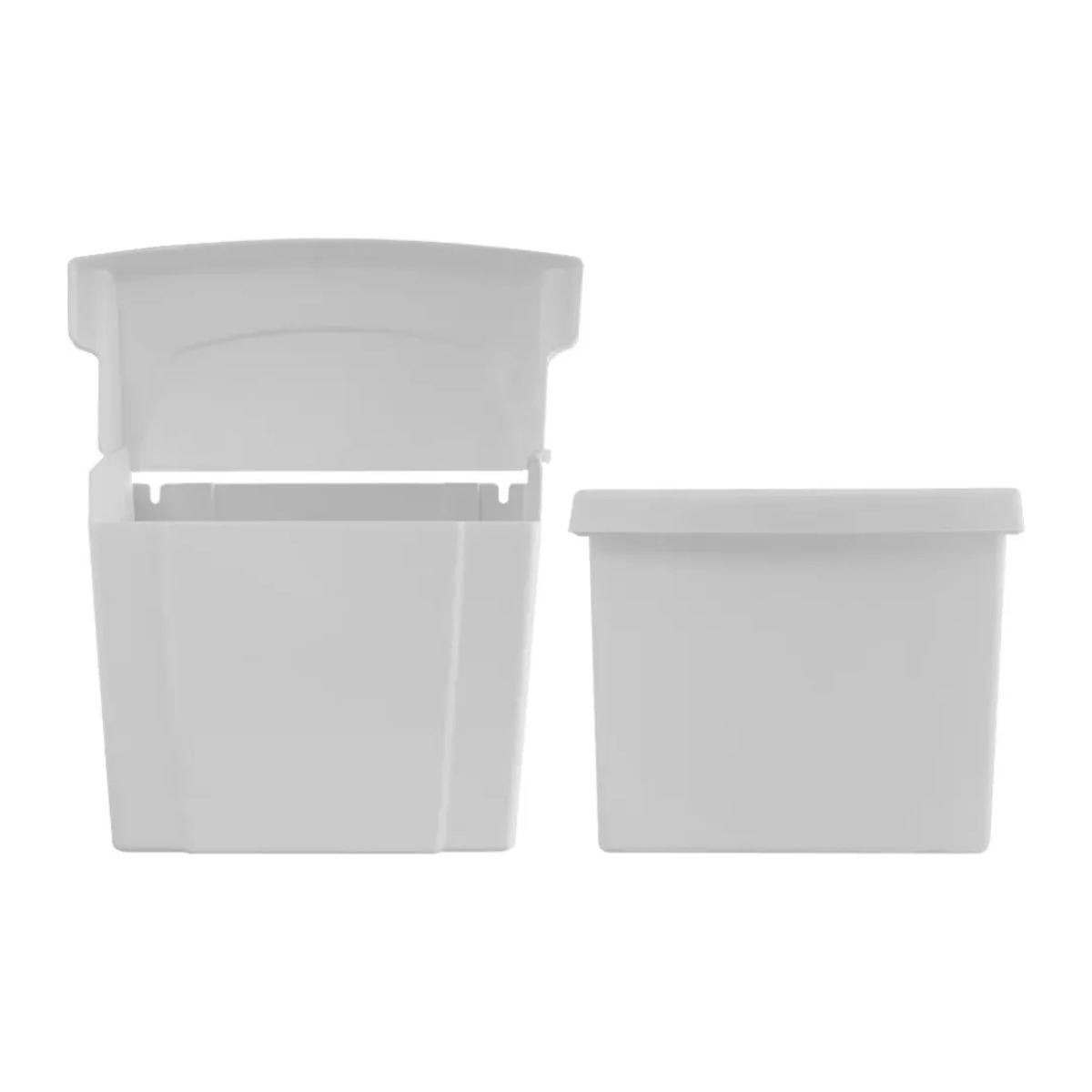 Receptaculo Toallas Femeninas Sanitarias Oval Contenedor