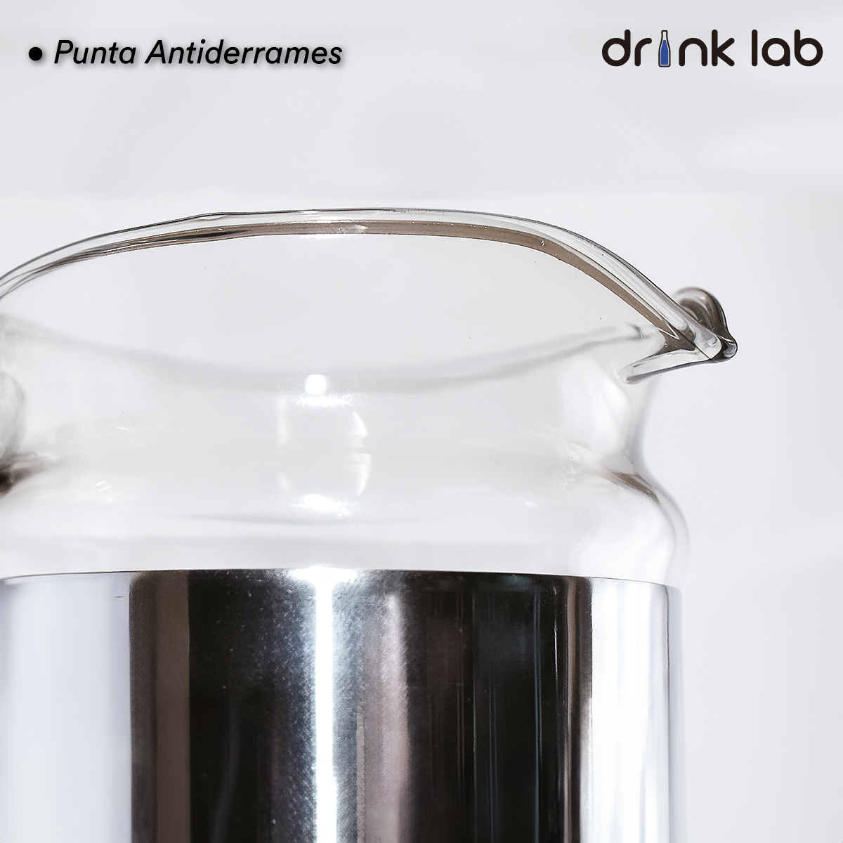 Jarra Aurora Vidrio Asa Color Negro 1l Hogar