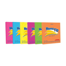 6 Blocks Notas Adhesivas Neon Memo Tip 600h 7.62 X 7.62cm