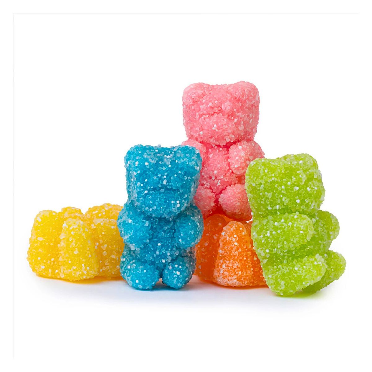 Gomitas Bears Neon Jovy Ositos Surtidos Sabor Agridulce 1kg