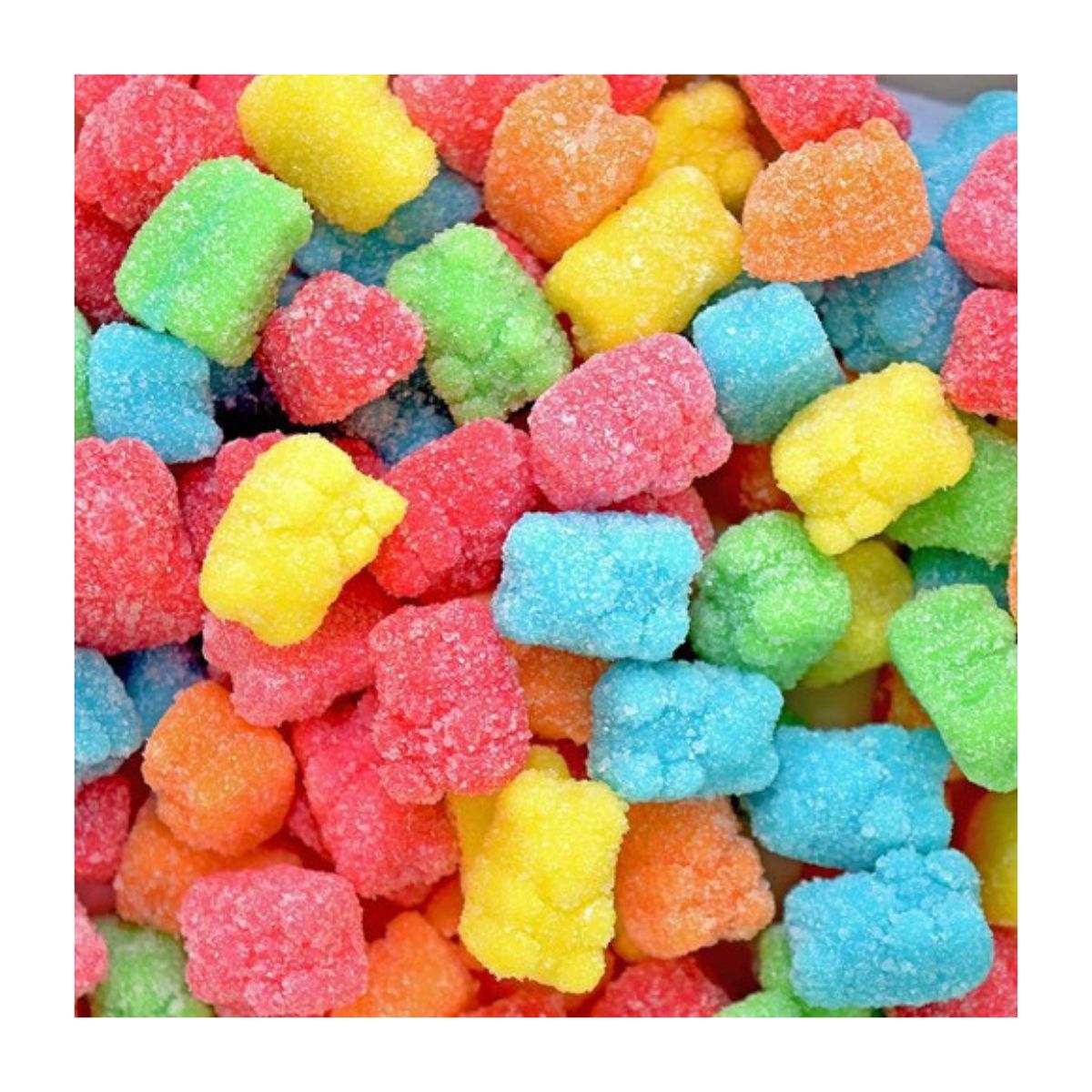 Gomitas Bears Neon Jovy Ositos Surtidos Sabor Agridulce 1kg