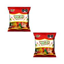 2 Kg Gomitas Lombrices Jovy Sabores Frutales Worms Gummies