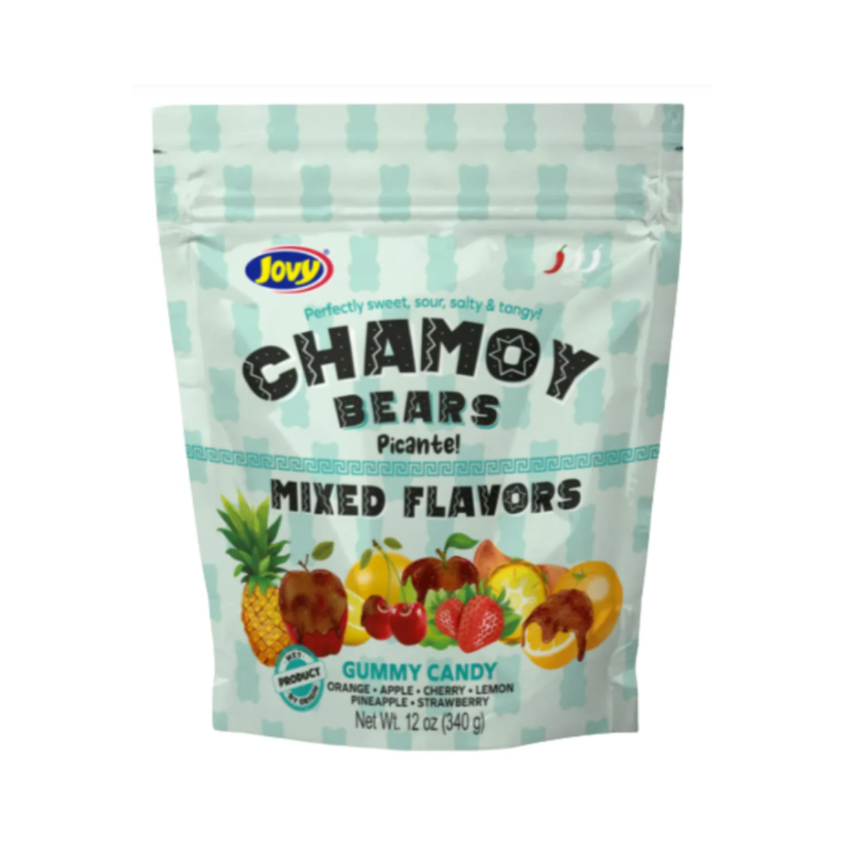 Chamoy Bears Mix Doy Pack Bag Jovy 1 Kg Gomitas Fiestas