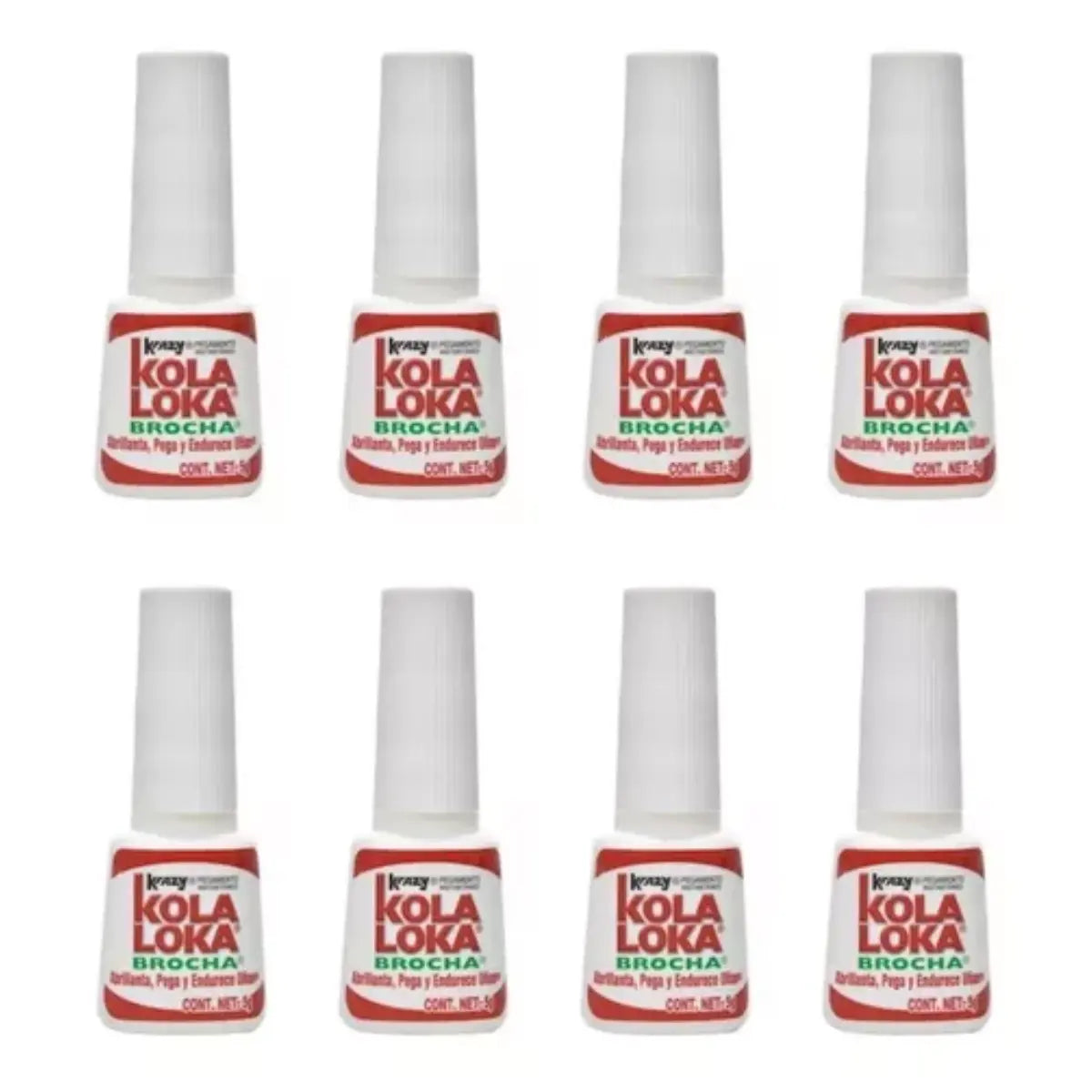 8pzs Pegamento Instantaneo Brocha 5gr Kola Loka - Kolaloka