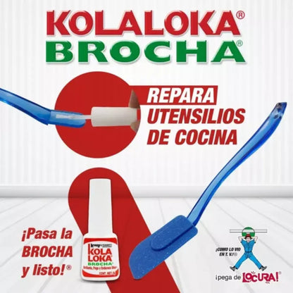 8pzs Pegamento Instantaneo Brocha 5gr Kola Loka - Kolaloka - vista lateral