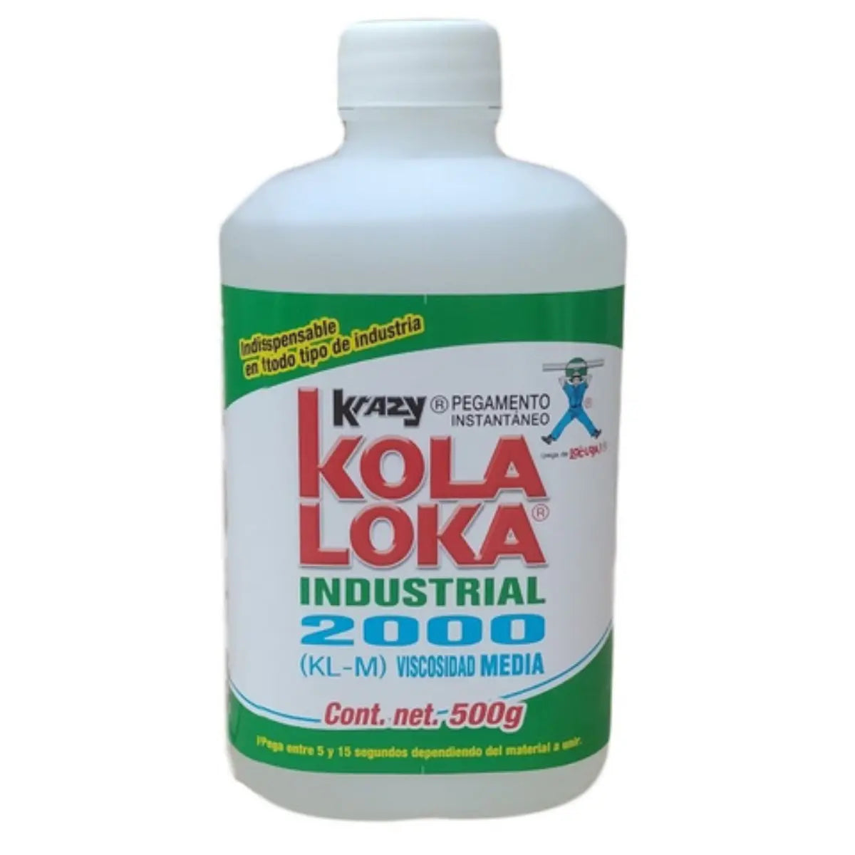 Pegamento Industrial Kli2000 500g Kola Loka Viscosidad Media - Kolaloka - vista lateral