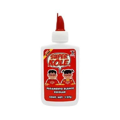 12 Pz SUPER KOLE 120 GRAMOS PEGAMENTO BLANCO - Dogotuls