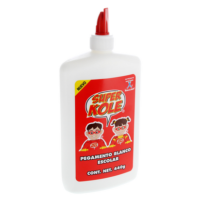 12pzs Super Kole 440 Gramos Pegamento Blanco Kolaloka - Marchante MX