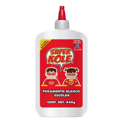 12pzs Super Kole 440 Gramos Pegamento Blanco Kolaloka - Marchante MX