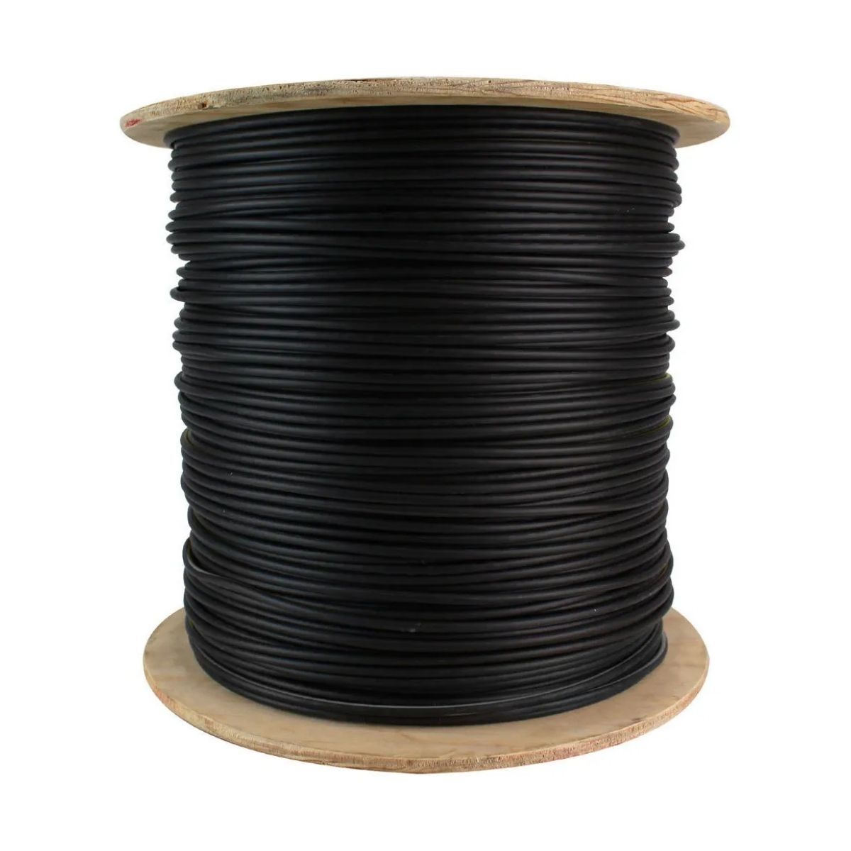 300m Cable Uso Rudo 2 Conectores Keer 14 AWG Negro
