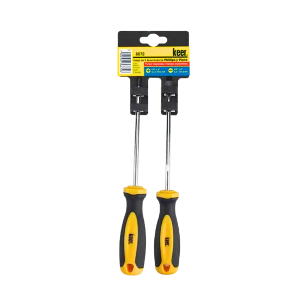 Desarmador Juego 2 Piezas Keer Mango B