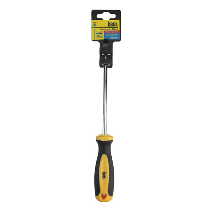 Desarmador plano  3/16  x 3 ma ngo bimaterial, minimo a surtir 6 pzas - Kronaline - vista lateral