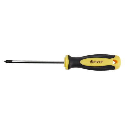 Desarmador Punta Phillips Keer 3/16" x 4" Mango Polipropileno TPR - Kronaline