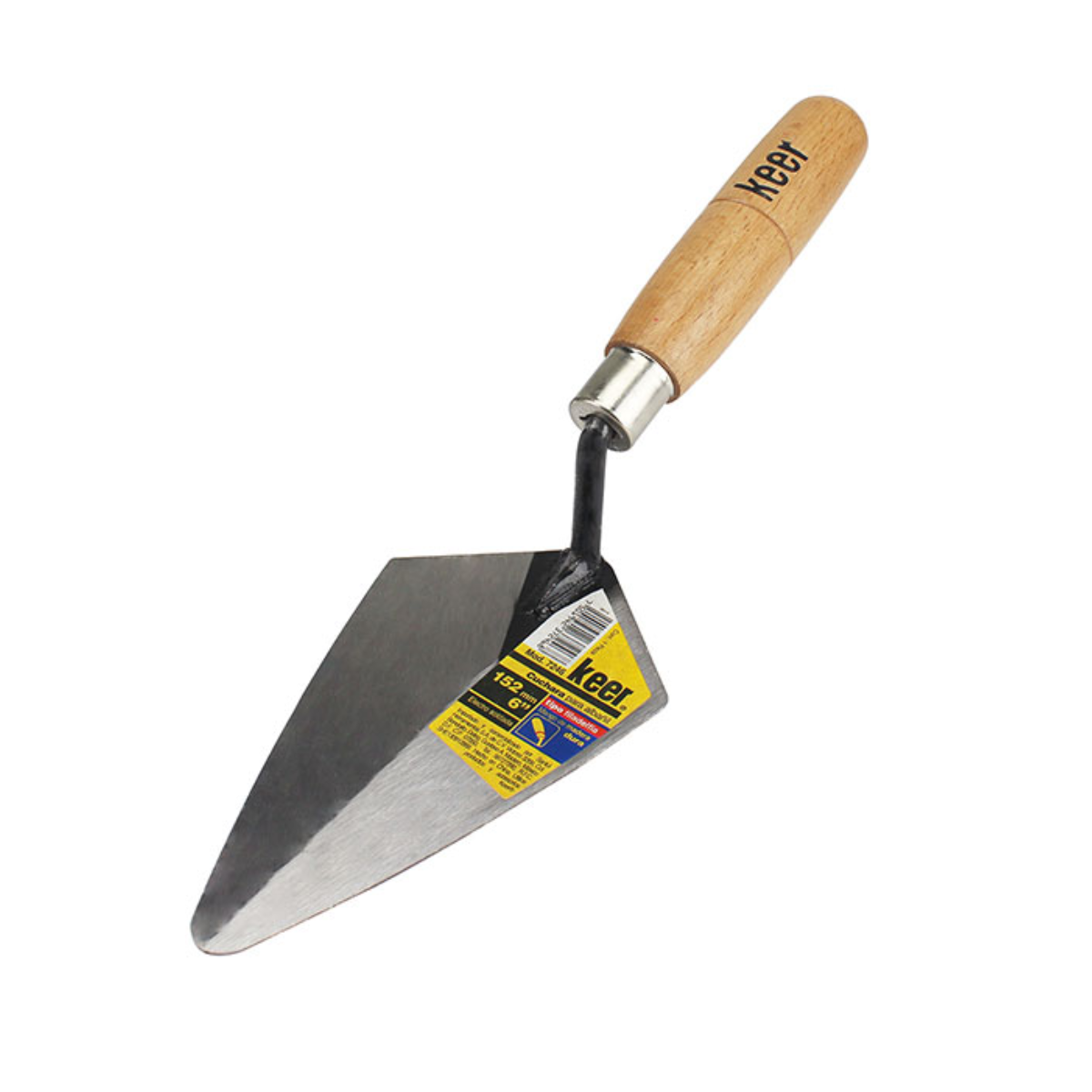 Cuchara Tipo Filadelfia para Albañil 6" Keer