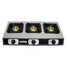 Katoa Estufa Mesa 3 Quemadores Acero Inoxidable 3PZ - CNX - accesorios
