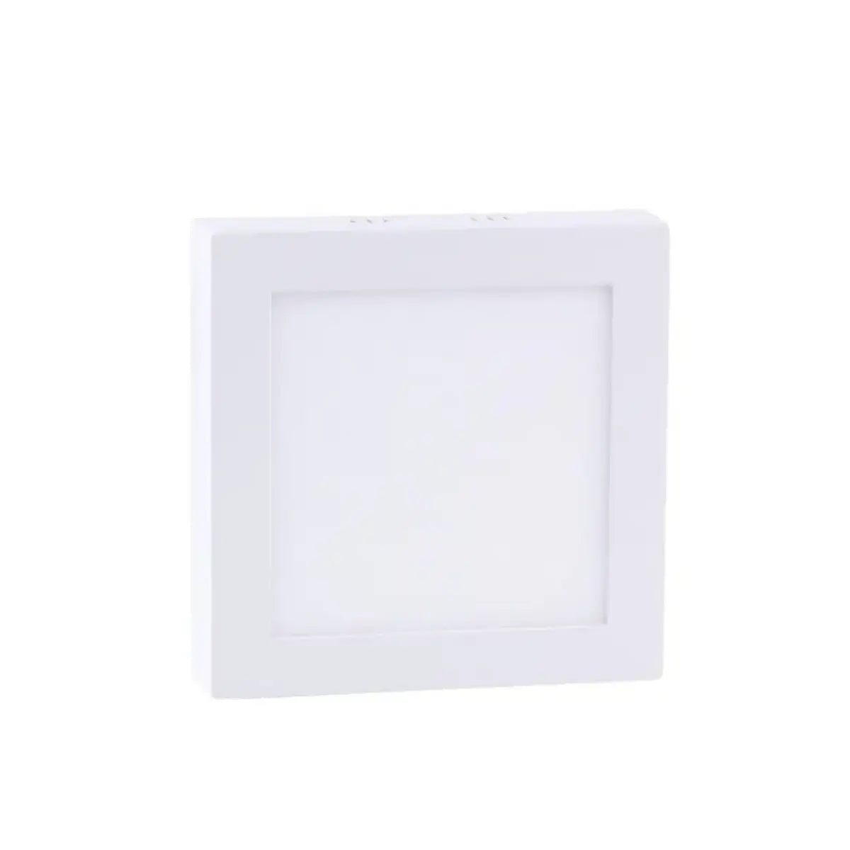 Lámpara cuadrada s/poner 6W luz fría Santul - Sanelec - accesorios