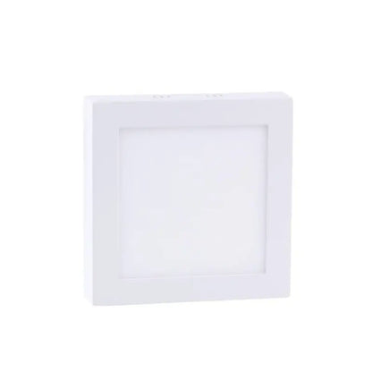 Lámpara cuadrada s/poner 6W luz fría Santul - Sanelec - accesorios