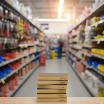 5 Piezas Lija Esponja Block Fandeli ALO 100P Madera Metal