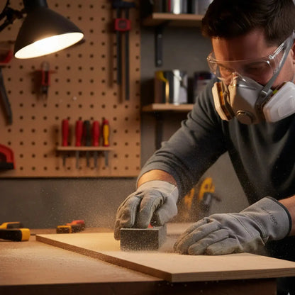 5 Piezas Lija Esponja Block Fandeli ALO 100P Madera Metal