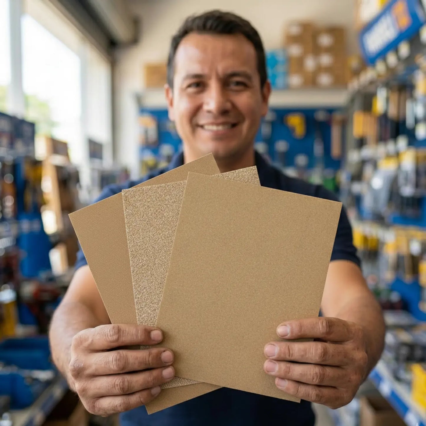 50 Pz Lija Madera Fandeli CO81 Grano 240 Fandeli