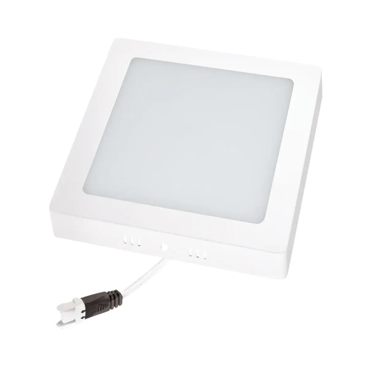 Luminario sobreponer cuadrado LED, Linea ECO, 24 W, luz blanca 6500K Aksi - Aksi - vista lateral