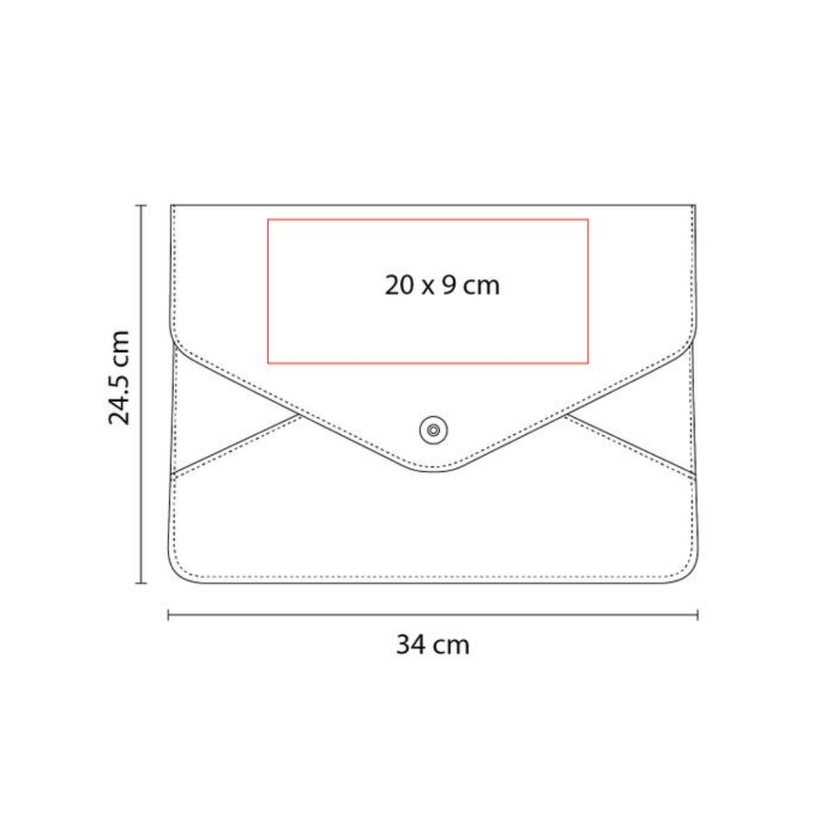Sobre Folder Promoopcion Broche Colores Documentos Oficina