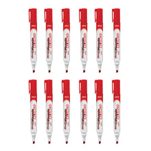 12 Marcador Pizarron A-ink Colores Punta Cincel Plumon