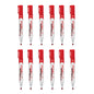 12 Marcador Pizarron A-ink Colores Punta Cincel Plumon