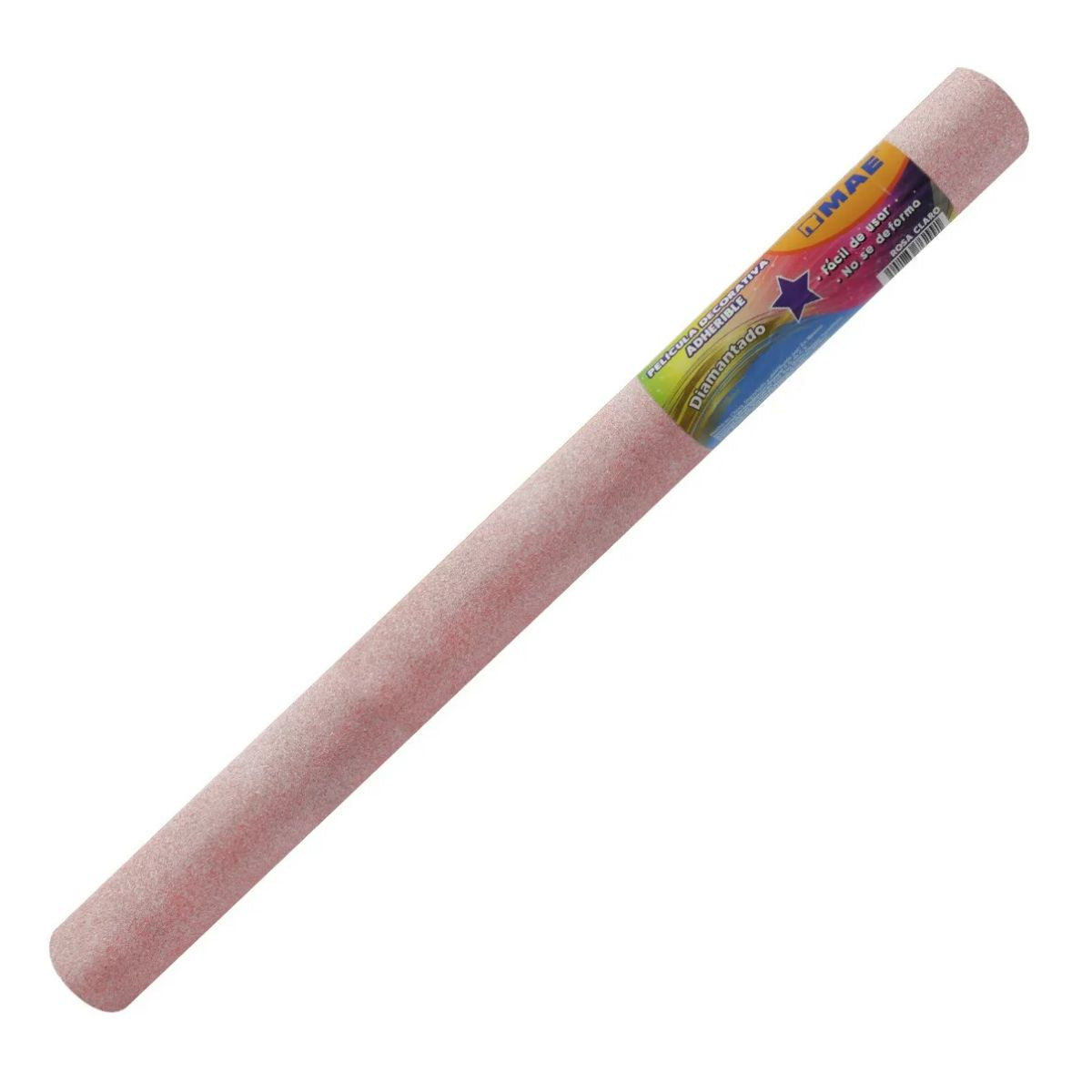 Rollo Papel Contact Adhesivo Glitter Mae Colores 45cmx3m