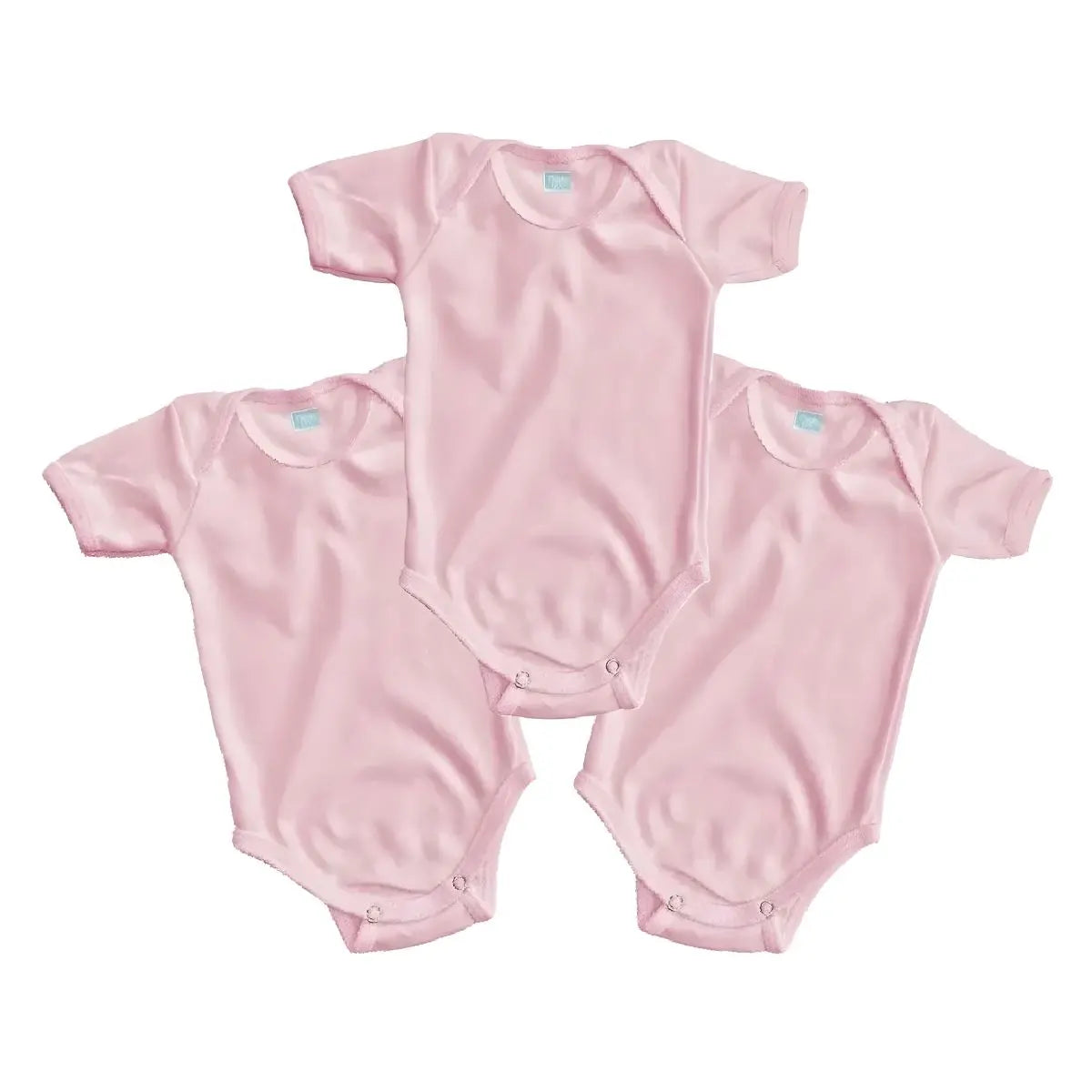 Pañalero Rosa Manga Corta Talla 24 Meses 3 PIEZAS - Coveme