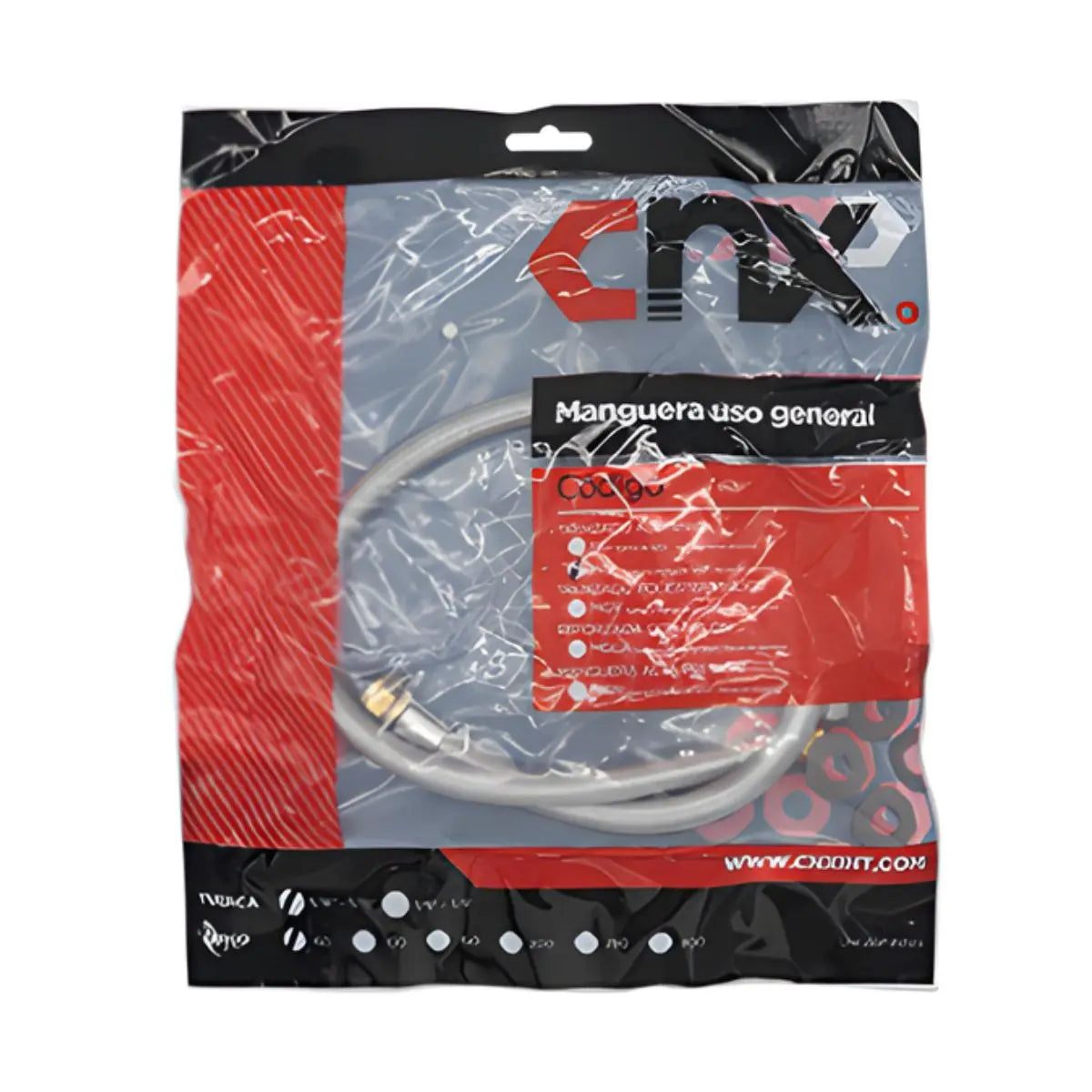 Manguera Flexible 3/8x3/8x100 Cm CNX INNER 20PZ - CNX - accesorios
