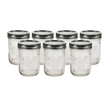 Mason Jars Ball 16oz Boca Ancha Vidrio 8 Pack Tapa Frasco
