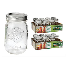 24pz Frasco Mason Jars Ball 16oz 473ml Boca Regular Vidrio